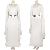 Princess Leia Star Wars: A New Hope Leia Organa Solo weißes Kleid Cosplay Kostüm Halloween Karneval Outfits